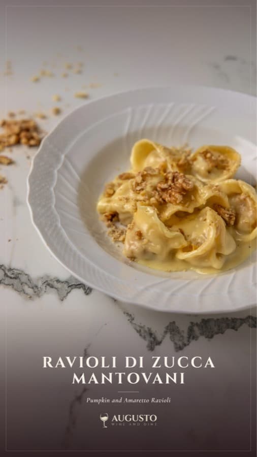 Photo: ravioli di zucca mantovani